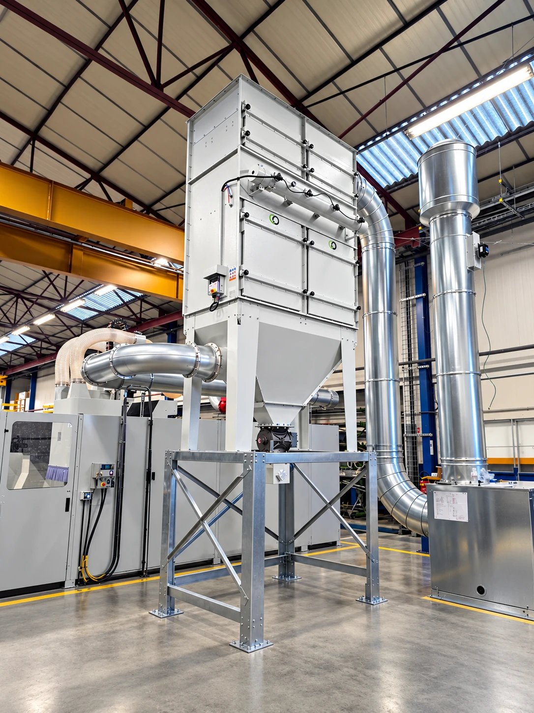 Impianto industriale CAPTAIR & DIMAVENT